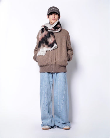 【SILVANA MANETTI】<br>"LEONIS" SCARF -cashmere/wool-