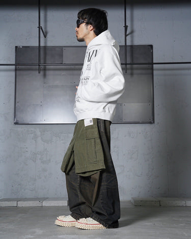 【doublet】<br>VILLAIN COVER PRINT HOODIE