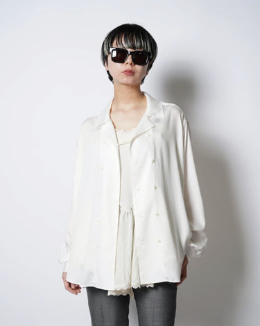 【KAKAN】<BR>BRIGHT DOUBLE SHIRTS (UNISEX)