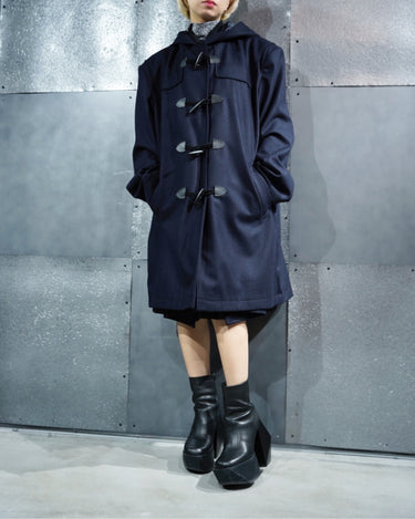 【KEISUKEYOSHIDA】<br>DUFFLE CAPE COAT