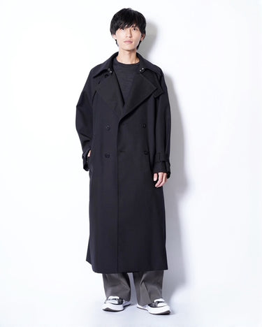 【OVERCOAT】<br>Wool Trench Coat
