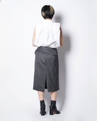 【MARINA YEE】<br>"BIRKIN"<br>DECONSTRUCTED<br>DRESS SKIRT