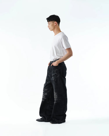 イベント期間限定アイテム<br>(3月7日～3月15日まで)<br> 【SUBLATIONS】 WIDE SEAM DENIM BAGGY PANTS .13