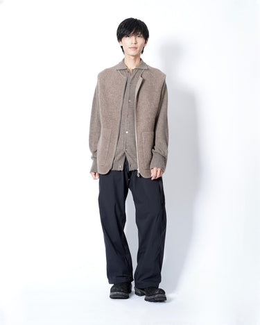 【walenode】<br>INNOCENT YAK ZIP-UP VEST