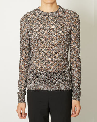 26AW予約受付中<br>【TAAKK】<br>MIX COLOR KNIT MULTI-COLORED SWEATER