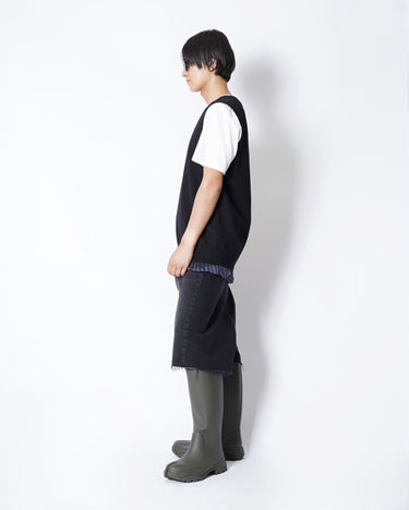 [Maison Margiela 4,14]<br> Lining Layered<br>Knit vest