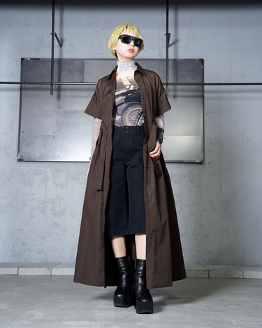 [YOHEI OHNO]<br>GRAPHIC MESH TOP A