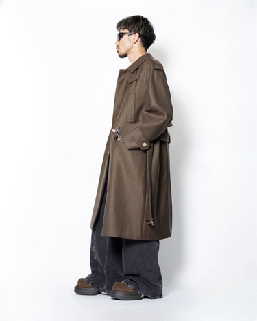 【Feng Chen Wang】<br>HEAVY WEIGHT WOOL COAT