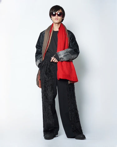 【SILVANA MANETTI】<br>"HARRY" SCARF -wool/camel-