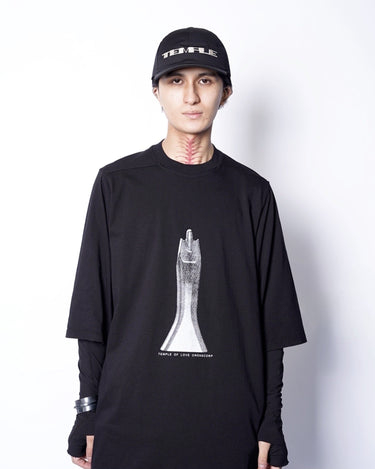 【RICK OWENS DRKSHDW】<br>BASEBALL CAP -TEEM9-