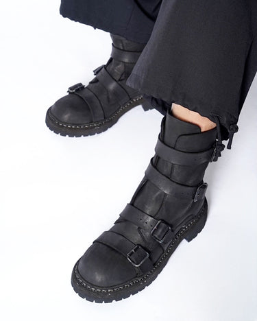 【GUIDI】<br>-GR05CGV- DADDY BOOTS CALF FULL GRAIN with VIBRAM SOLE