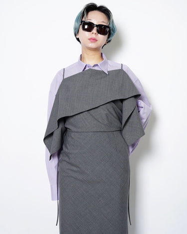 【MM6】<br>2WAY WOOL DRESS/SKIRT