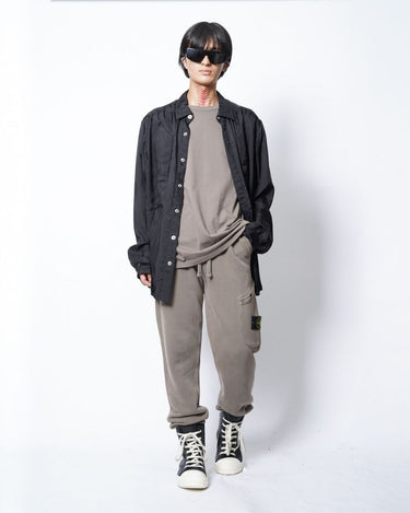 【STONE ISLAND】 <br>ORGANIC COTTON CARGO RIB PANTS (811561141)