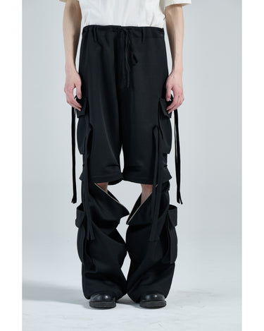 イベント期間限定(3月20日～3月29日まで)<br>26AW受注生産アイテム<br>【FRACTION】<br>TECHNO PANTS -DS-