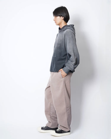 【WEWILL】<br>PATCHED FLEECE PANTS