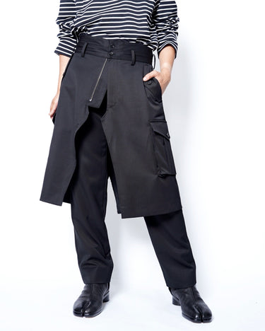 【MAHITO MOTOYOSHI】<br>LAYERED PANTS