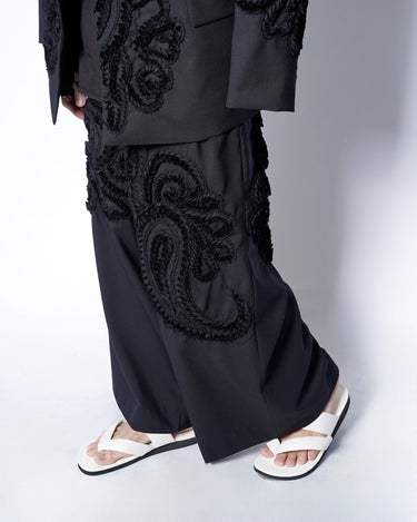 【Yohji Yamamoto POUR HOMME】<br>SOFT LEATHER THONG SANDAL