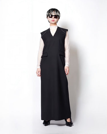 【SATORU SASAKI】<br>IMPERFECTION TAILORED DRESS