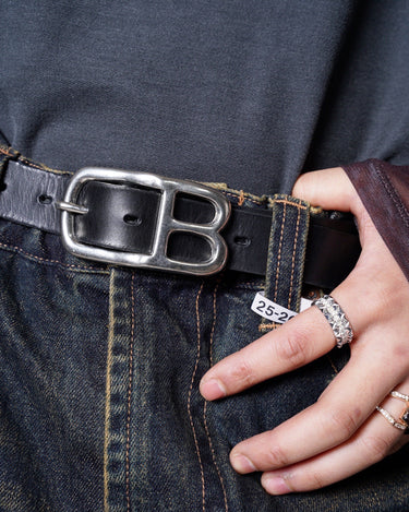 【doublet】<br>"DB" BUCKLE BELT