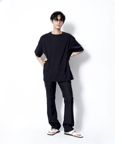 イベント期間限定アイテム<br>(6月27日～7月5日まで)<br>【KANEMASA PHIL】<br>46G Cotton Thin Pack Tee (BLACK,2枚入り)