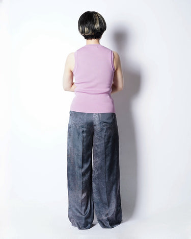 【08sircus】<br>PE/RY RIBBED<br>TANK TOP