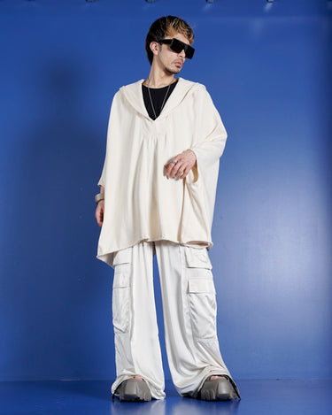 【RICK OWENS】<br> HOODED KAFTAN -RIGN-