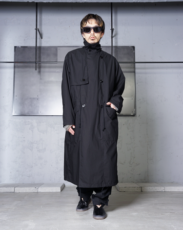【LEMAIRE】<br>LIGHT HOODED TRENCH -WR LIGHT VENTILE® COTTON-