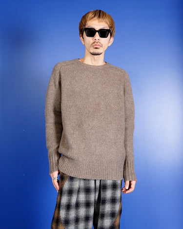 【walenode】<br>INNOCENT YAK SHETLAND SWEATER