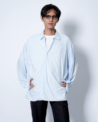 イベント期間限定アイテム<br>(6月27日～7月5日まで)<br>【KANEMASA PHIL】<br>46G Artisan Shirt (SAX DYE)