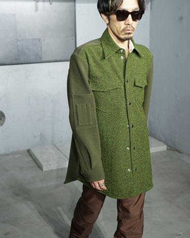 【NAMACHEKO】<br>MA-1 SHIRT