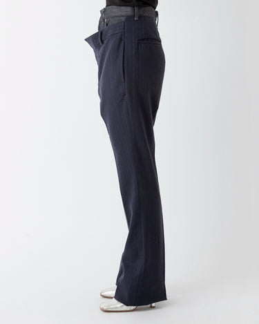 イベント期間限定アイテム<br>(9月19日～27日まで)<br>【ANTHEM A】<br>FLANNEL×DENIM REMAKE LAYERED PANTS
