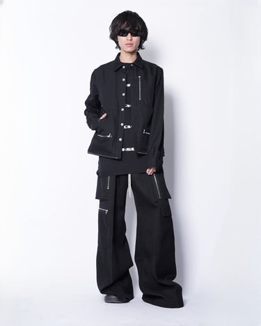 [RICK OWENS]<br>HEADON SHIRT -CTES-