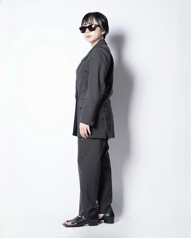 【MAXMARA】<br>"MIRKO"<br>WOOL/MOHAIR/SILK<br>DOUBLE BREASTED JACKET