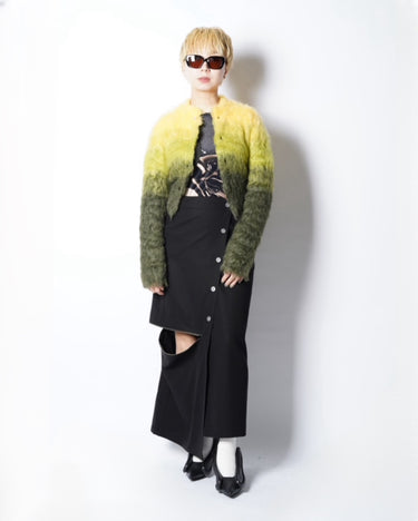 【TOGA ARCHIVES】<br>SHAGGY KNIT CARDIGAN