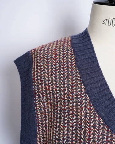 【ENSW】<br>"HAZASHI"KNIT VEST