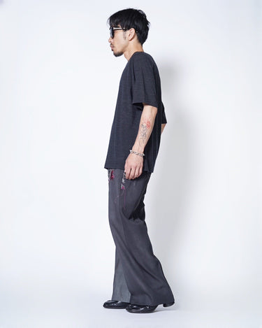 【BATONER】<br>WOOL CREW NECK T-SHIRT