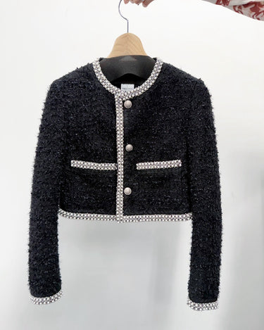 27SS予約受付中<br>【JUNYA WATANABE】<br>TWEED NO COLLAR JACKET