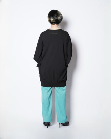 【MM6】<br>"TROMPE L'OEIL" SLEEVELESS JERSEY