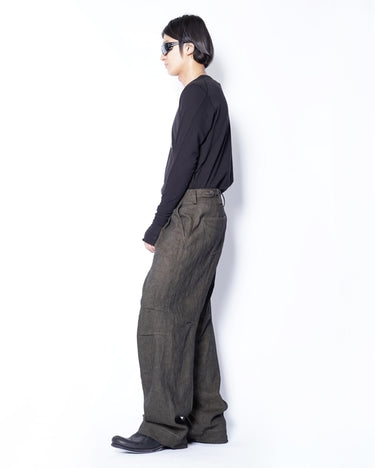 [ZIGGY CHEN]<br>STRAGHT LEG TROUSERS