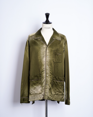 【SUBLATIONS】 <br>RUSTY SATIN PAJAMA SHIRT .15