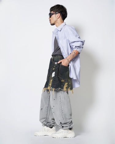 25AW reservations now accepted<br>[Maison MIHARA YASUHIRO]<br>WAIST LAYERED JEANS