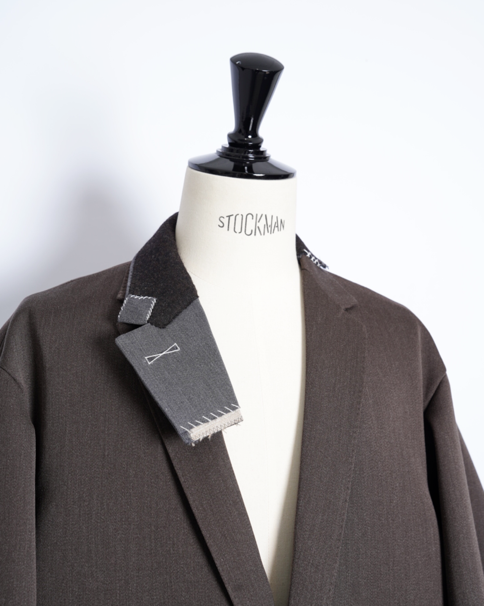 kolor】COLLAR DOCKING COAT -Amanojak. kolor】COLLAR DOCKING COAT -Amanojak.