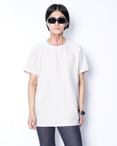 【prasthana】<br>FLUX ARM 3 T-SHIRT (RIPPLE)