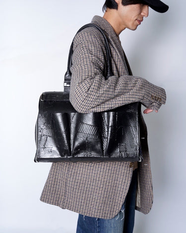 [in・stru(men-tal).]<br>DENIM BAGGY PANTS