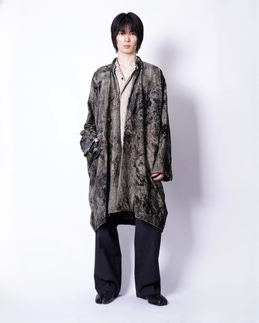 【ZIGGY CHEN】<br>SHAWL COLLAR VELVET COAT