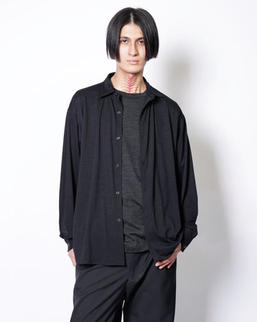 【BATONER】<br>REGULAR COLLAR MERIYASU SHIRT