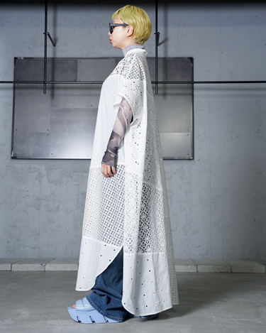 【ENSW】<br>LACE KAFTAN DRESS