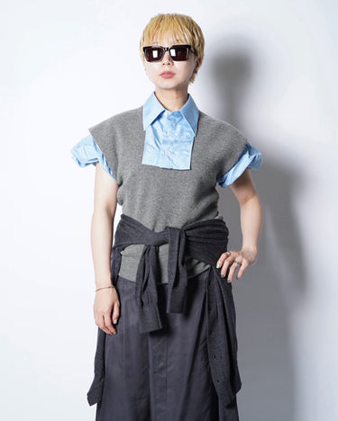 【TOGA ARCHIVES】<br>DOCKING SHIRTS KNIT