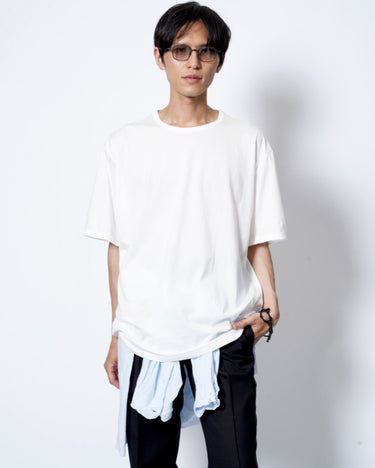 イベント期間限定アイテム<br>(6月27日～7月5日まで)<br>【KANEMASA PHIL】<br>46G Cotton Thin Pack Tee (WHITE,2枚入り)