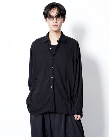 イベント期間限定アイテム<br>(6月27日～7月5日まで)<br>【KANEMASA PHIL】<br>46G Artisan Shirt (BLACK DYE)